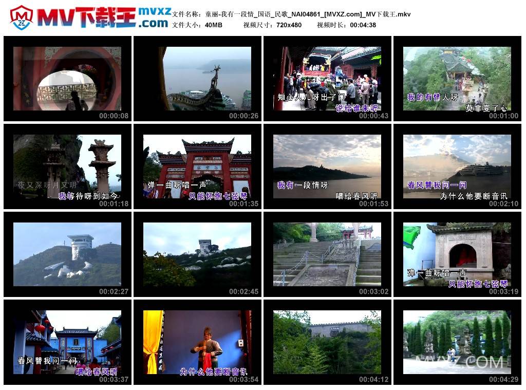 童丽-我有一段情_国语_民歌_NAI04861